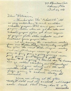 Letters2Pat | Social media of the second world war era